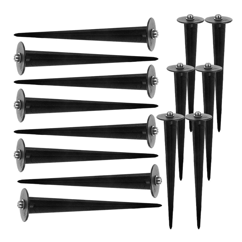 

14Pcs Yard Stakes for Christmas Lights Garden Light Stakes Path Light Replacement Stakes Metal Stakes