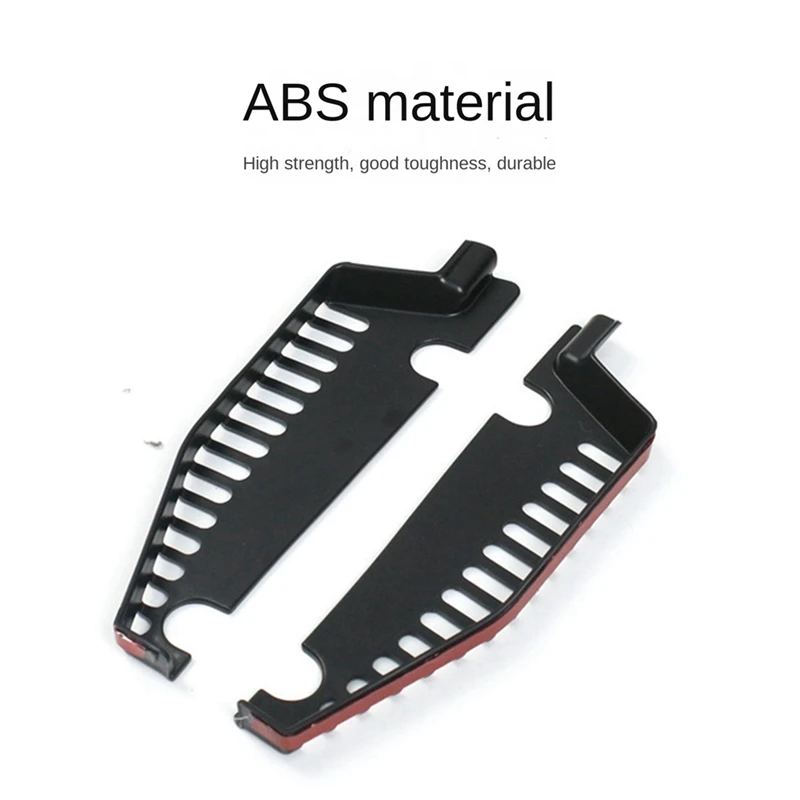 Car Filter Screen 2PCS Front Engine Room Anti Blocking Cover Drainage Filter Screen Protective Cover For Byd Seal