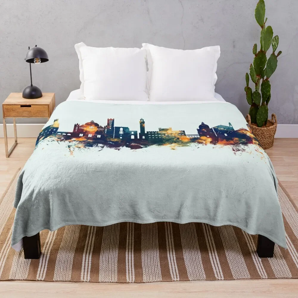 

Siena Italy Skyline Throw Blanket Summer Beddings Sleeping Bag Tourist Baby Blankets