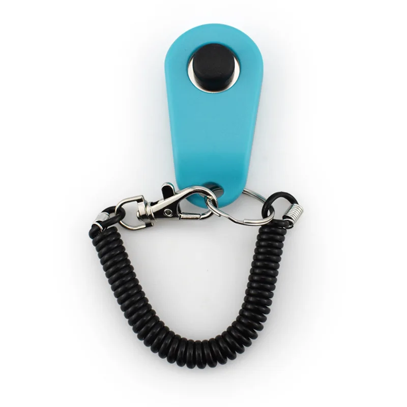 Dog Cat Pet  Training Clicker With Wrist Strap Training Supplies For Dogs Cats Pet Training Clicker Dog Supplies Dog Trainings