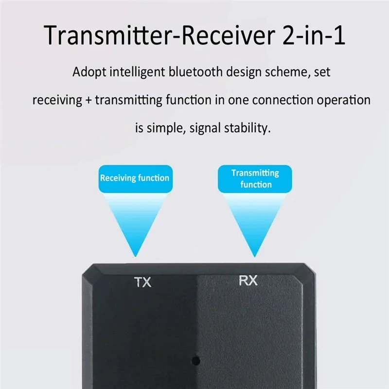 Excellent-ZK-360 블루투스 오디오 리시버 Fortv 헤드폰 무선 3.5mm Aux BT 5.0 오디오 어댑터
