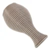 Woven Flower Tall Decorative Containers European Woven Plastic Vase Style Beige Braided Plastic Lasting 2