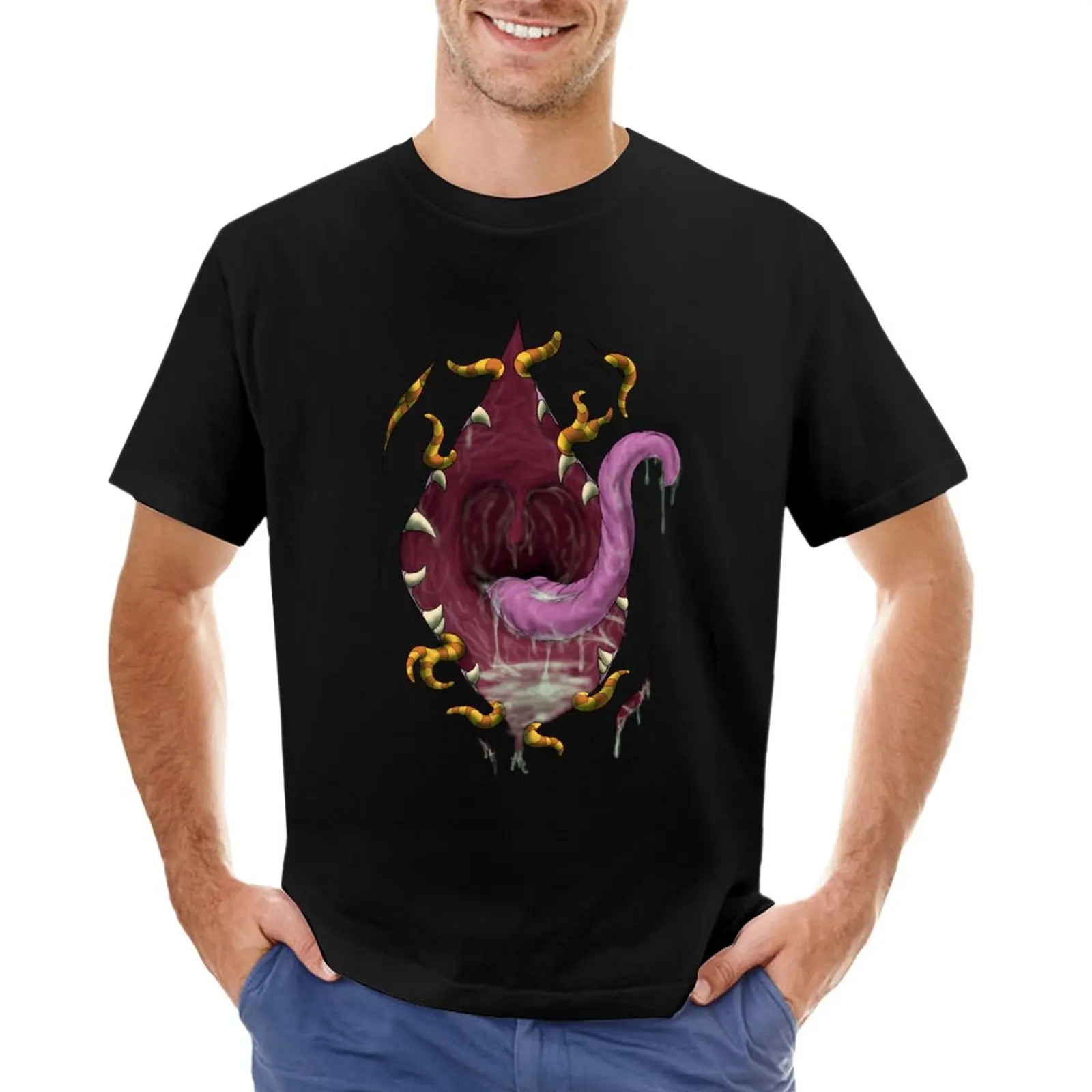

Come Inside (VORE) T-Shirt animal print shirt for boys T-shirt short Aesthetic clothing fitted t shirts for men