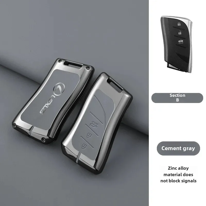 Funda de llave compatible para Lexus Es200 Es300h Ls500h Ux260h Paquete completo Nx350h Funda para llave Rx300