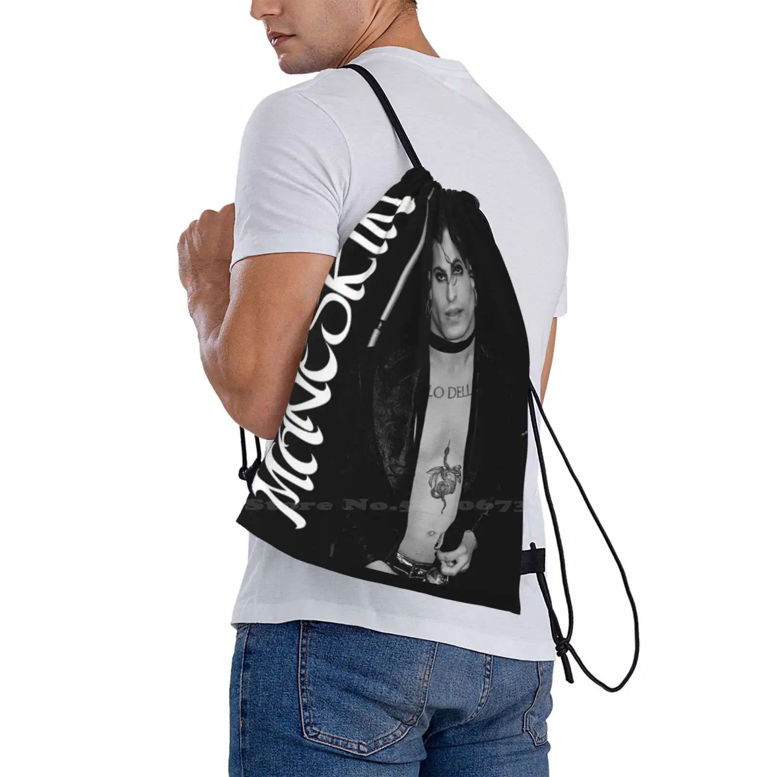 Модный Дорожный рюкзак Damiano David Maneskin, школьный ранец для ноутбука, итальянская сумка Maneskin Damiano David Maneskin sanрезино