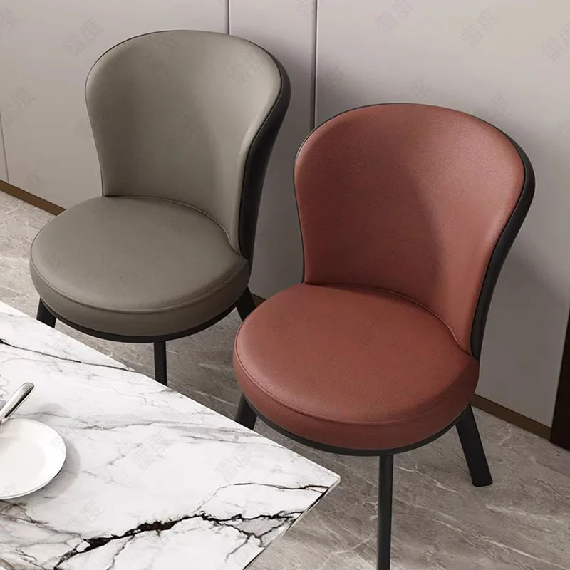 

Modern Beautiful Dining Chairs Luxury Vintage Nordic Simple Dining Chairs Trendy Upholstered Sillas De Comedor Home Furniture