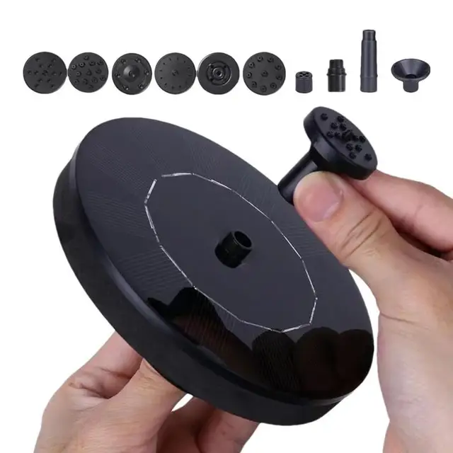 Mini Napenergia Szökőkút Medence Tó Vízesés Napsütő Kerti Dekoráció Kültéri Madárfürdő Napelemes Úszó Víz - Image 5