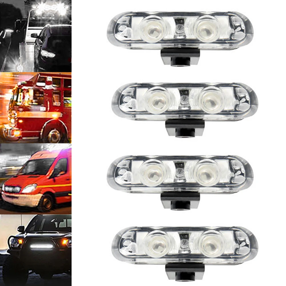 

Фотовспышка для автомобиля, 1 комплект, 12 В, 4*2