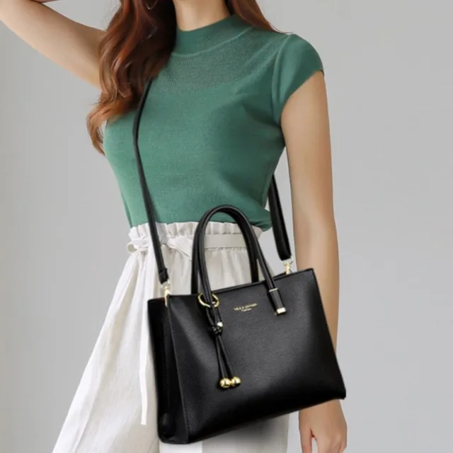 Genuine Brand Top Quality Leather Shoulder Crossbody Bags for Women Luxury Handbags Women Bags Designer Large Capacity Tote Bag 2