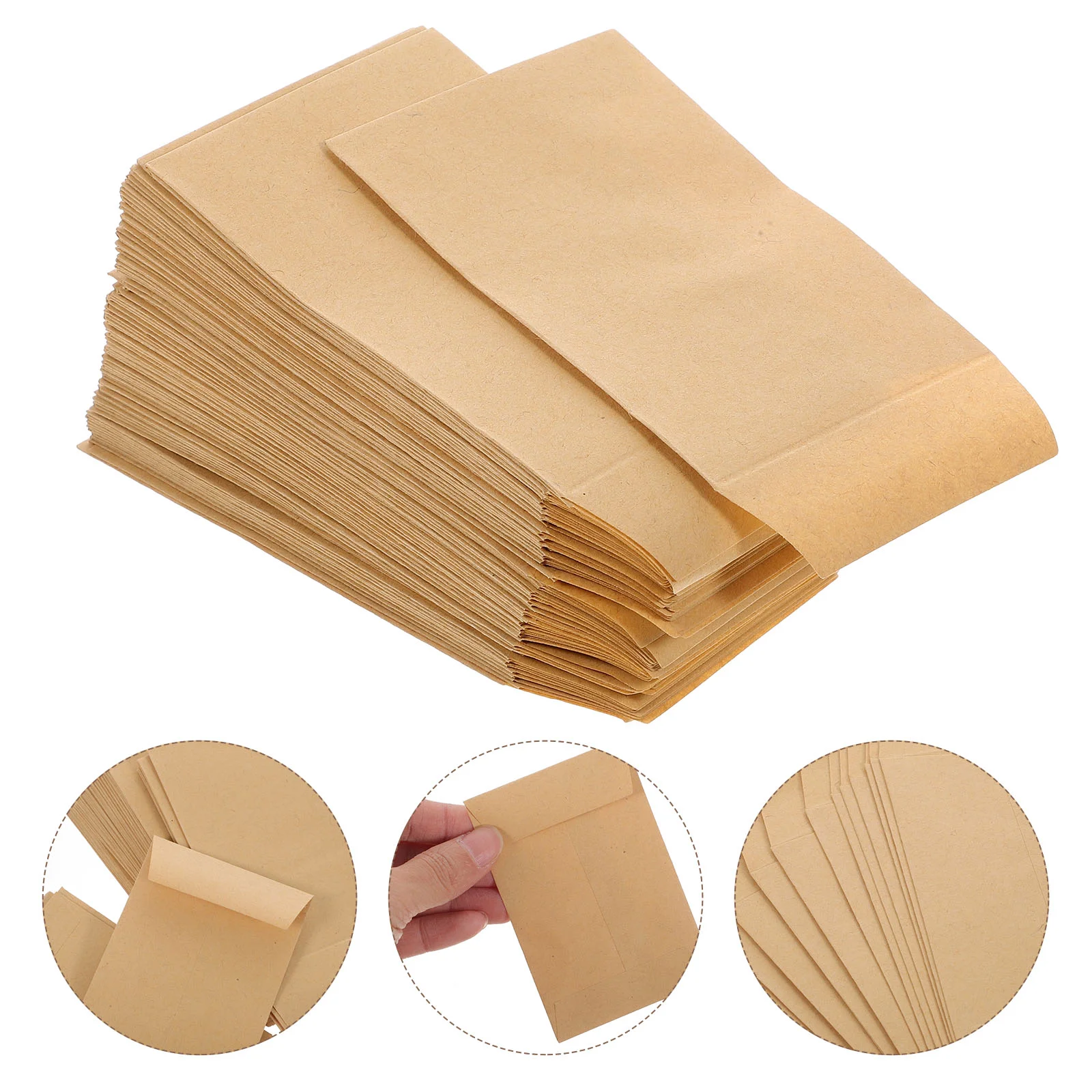 100Pcs Small Envelopes Small Packets Coin Envelopes Tiny Cards