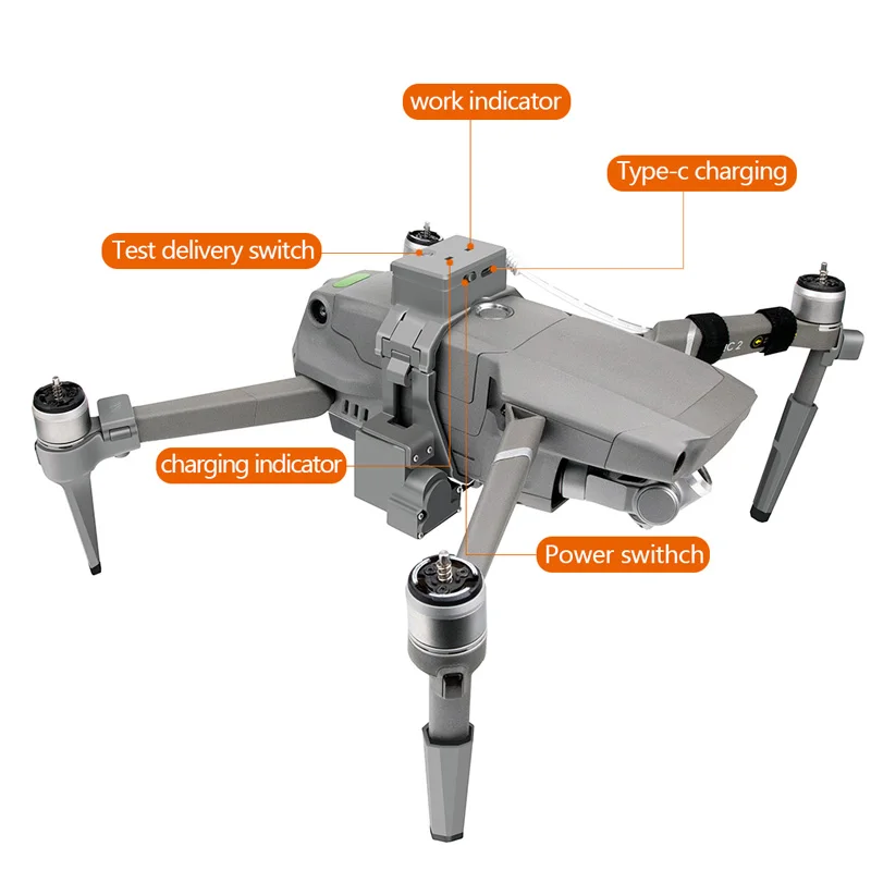 รูปสินค้า อุปกรณ์โยนโดรน DJI Mavic 2 Pro/Zoom - ระบบ AirDrop ไร้สาย
