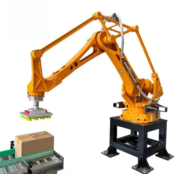 Linea di Imballaggio per Prodotti Finiti Personalizzata con Sistema Automatizzato di Pallettizzazione Robotica Pick and Place