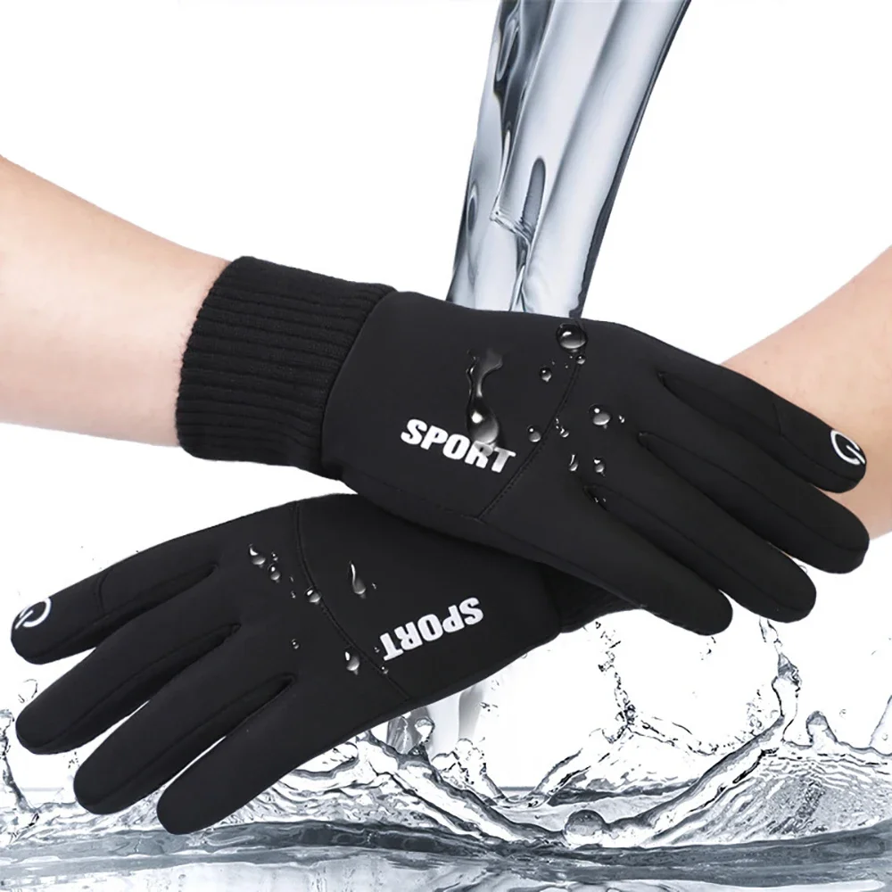 1 Pair Touch Screen Waterproof Thermal Sport  Gloves Women Men ,Perfect forCycling . Running, Driving, Hiking, Walking, Working 2