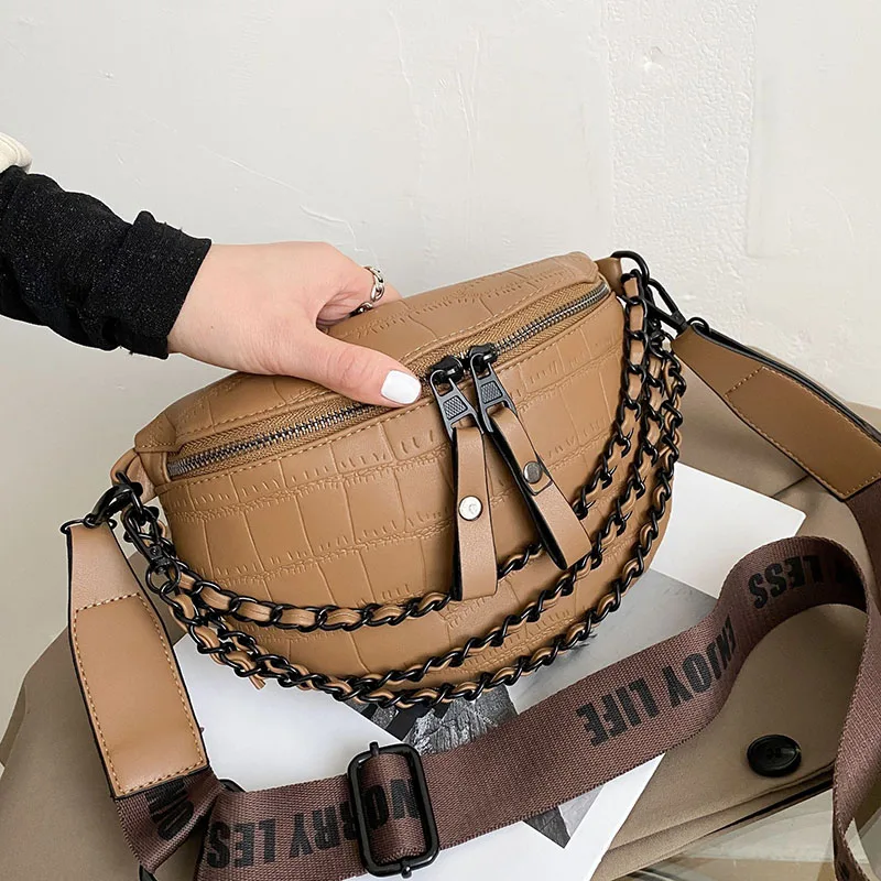 Brand Designer Chain Waist Bags Women Chest Bag Fashion Crossbody