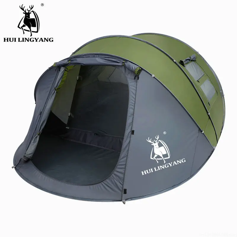 Throw Tent Outdoor Automatic Tents Pop Up Waterproof Camping Hiking