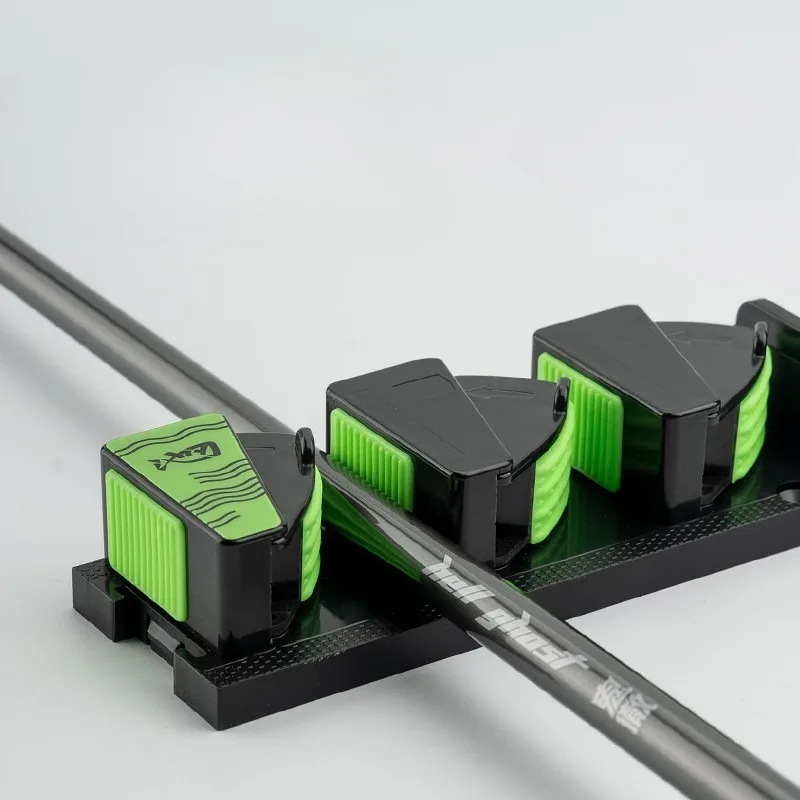 Wall-mounted Fishing Rod Racks Display Rack Fishing Rods Bracket Non-punching Punchable Fishing Rod Storage Placement Rack