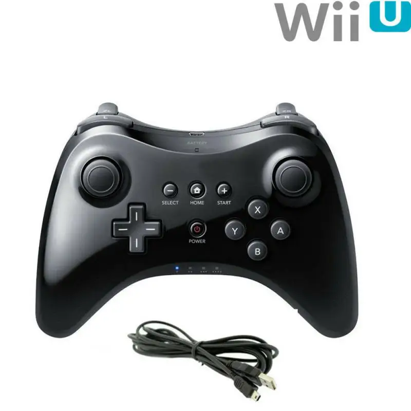 Controller Wireless In Plastica Gamepad Comodo Joystick Wireless Gamepad Gamepad Per Wii U Black Controller