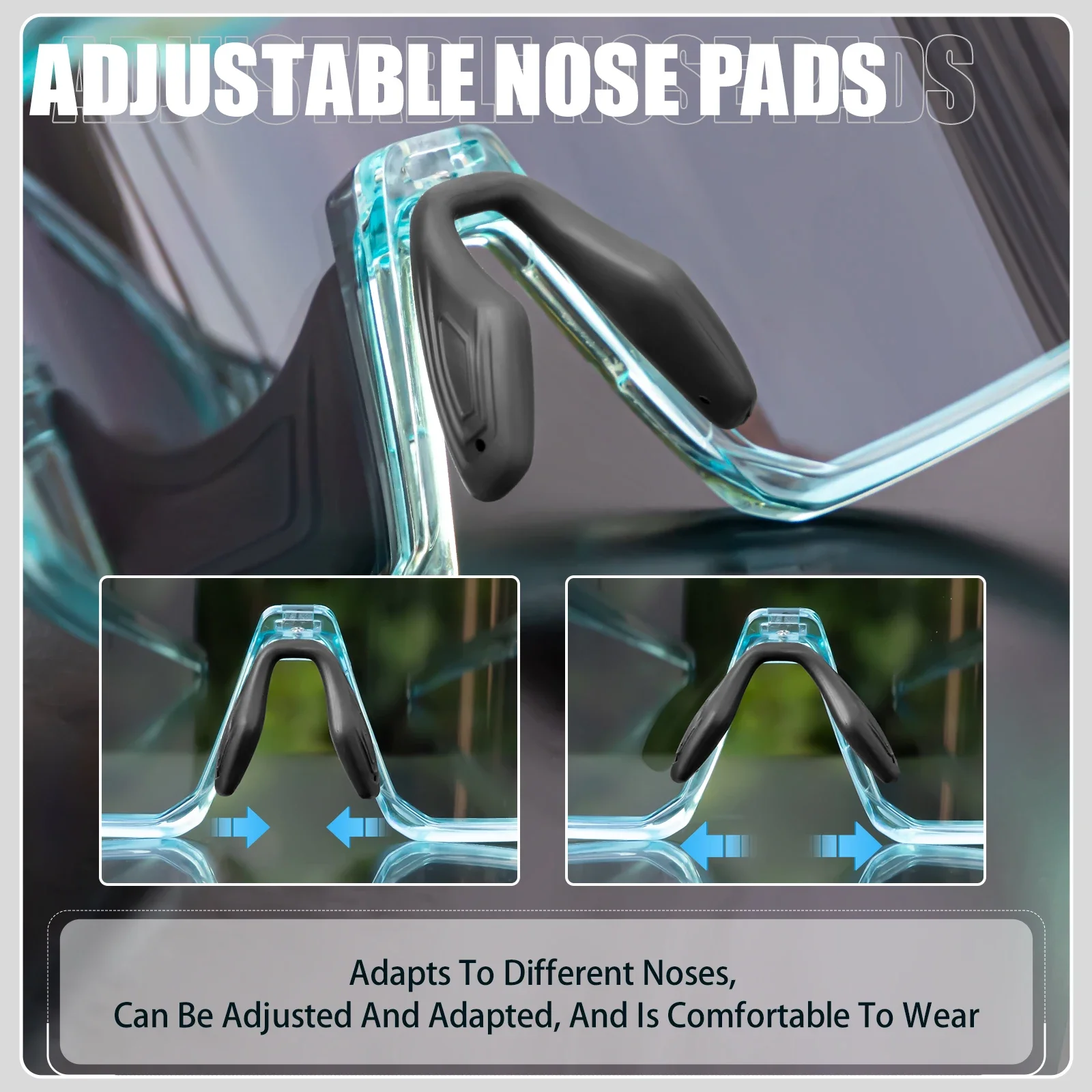 SCVCN Cycling Glasses Outdoor Bicycle Sunglasses for Men UV400 Sports Running Glasses Women MTB Cycling Sunglasses UV400 Hiking