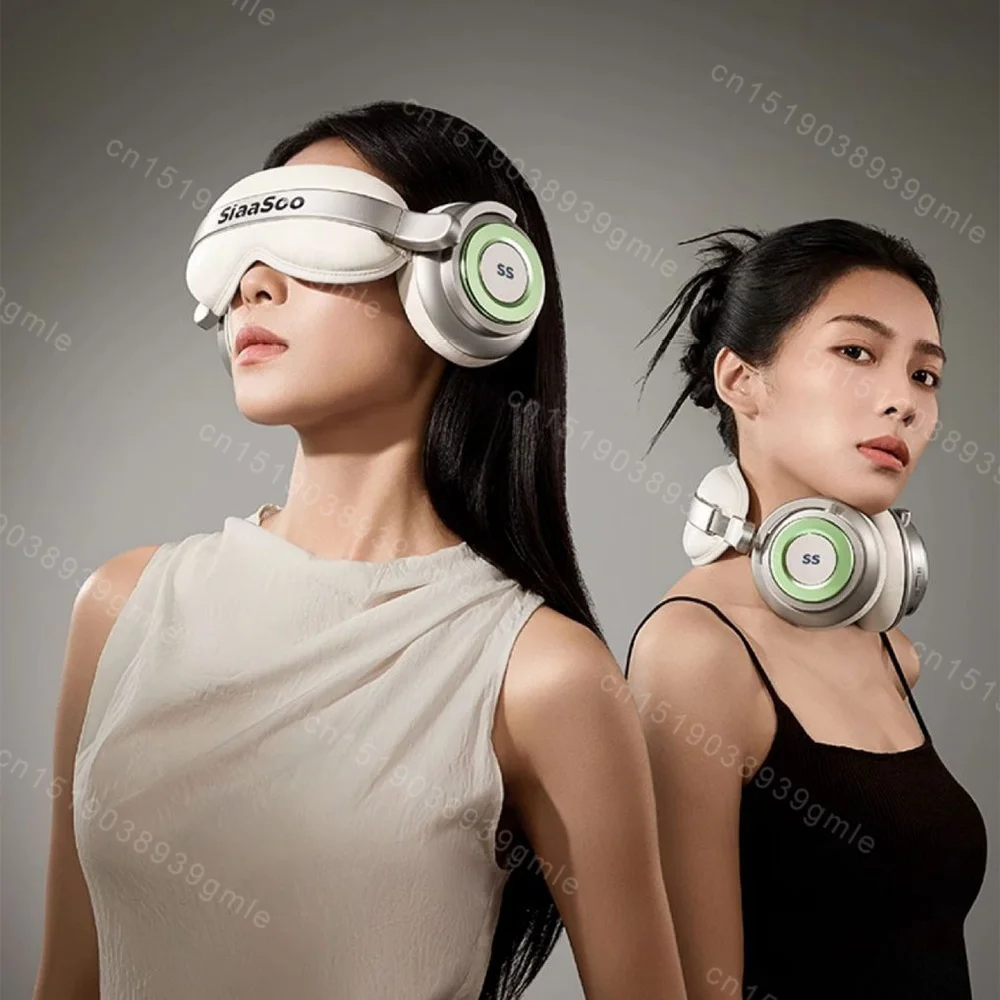 3 In 1 Hot Compress Eye Soothing Fatigue Relieving Eye Protection Device Noise Reduction Sound Insulation Rest Sleep Device