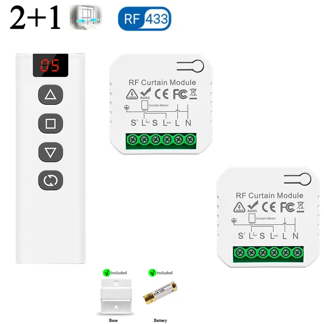 2 Switch 1 Remote