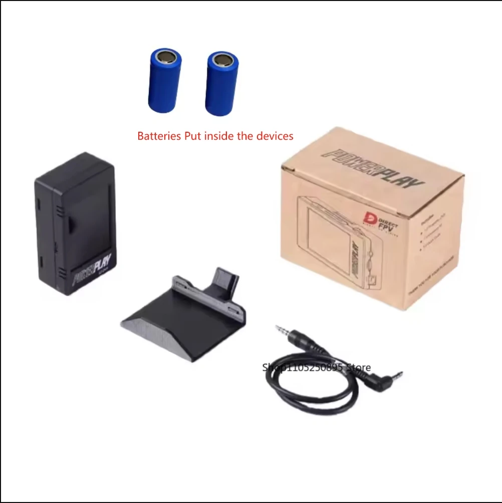 Lunettes FPV avec DVR intégré - Enregistrement H.264 60fps - Batterie incluse
