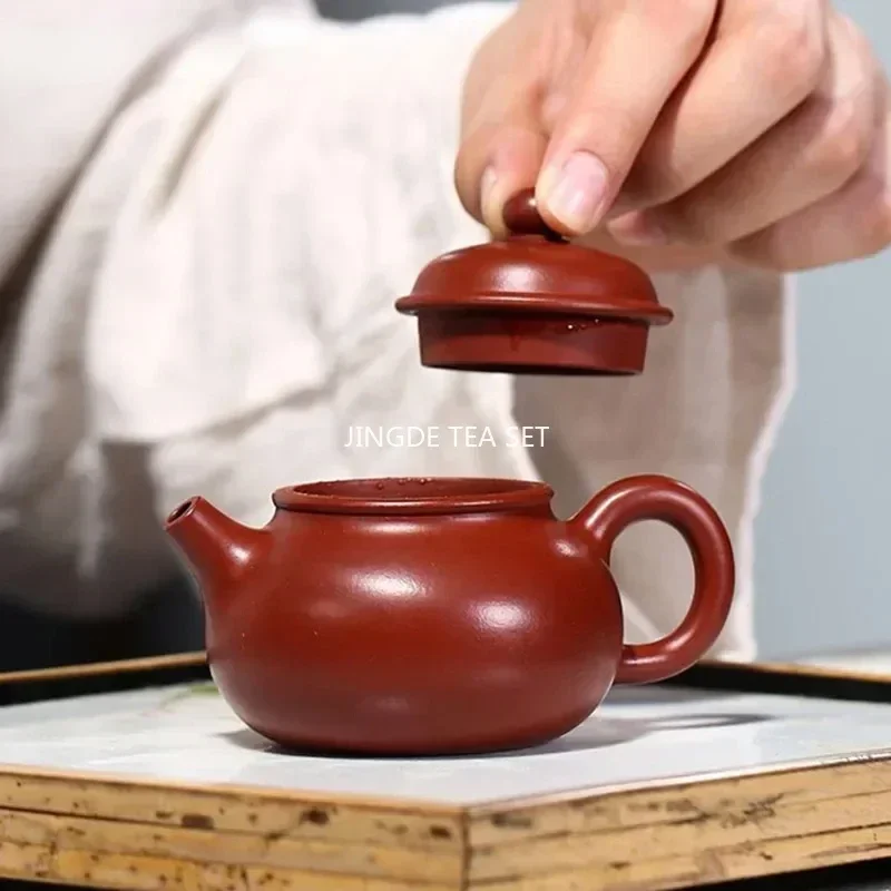 150ml Authentic Yixing Purple Clay Teapots Small Capacity Famous Handmade Tea Pot Beauty Kettle Chinese Zisha Tea Set Gifts