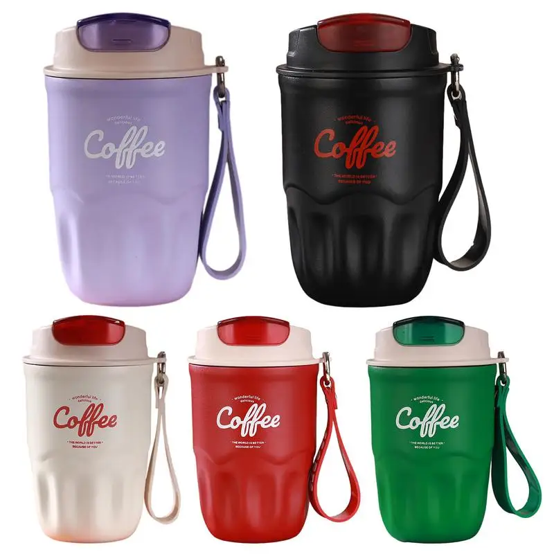 

Кофейная чашка с температурным дисплеем, изолированная новая кружка с температурным дисплеем, с вкладышем из нержавеющей стали 360 мл для горячего кофе или холодного напитка