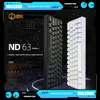 Irok ND63 Pro Magnetic Switch Wired Keyboard Hot Swap RGB Mechanical Keyboards E-Sports Customize Pc for Gaming Accessory Office
