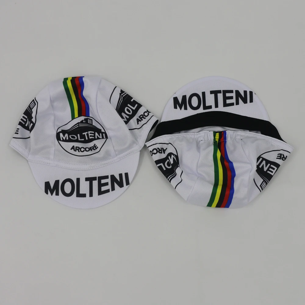 Retro Team Molteni Cycling Cap Breathable Sun Protection Outdoor Sports Hat Unisex 4