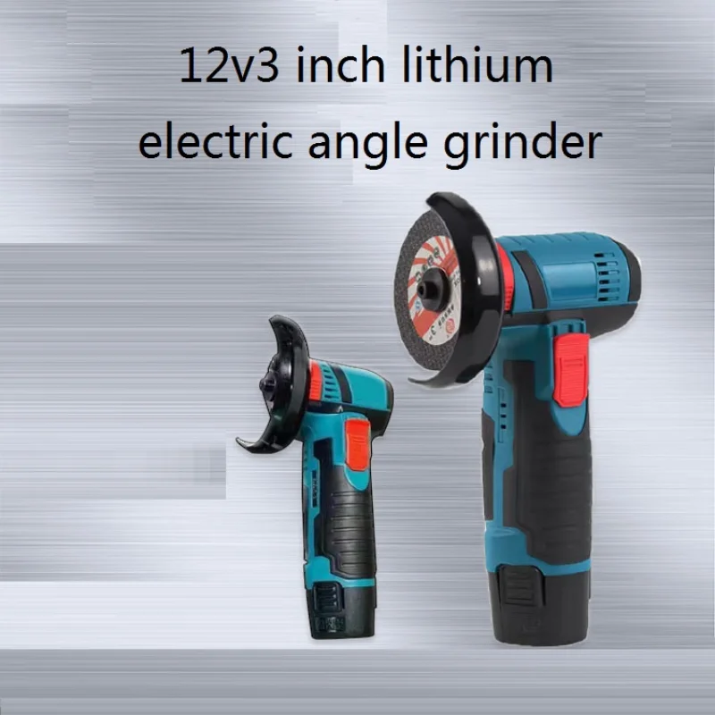 

12V Brushless Mini Angle Grinder Cutting Machine Polishing Machine Portable Charging Polishing Tool