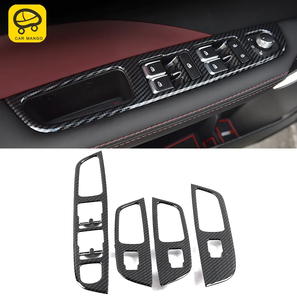 

Для Geely Coolray 2018 2019 2020 2021 2022 2023 автомобильные аксессуары фоторамка переключатель Обложка Наклейка отделка украшение