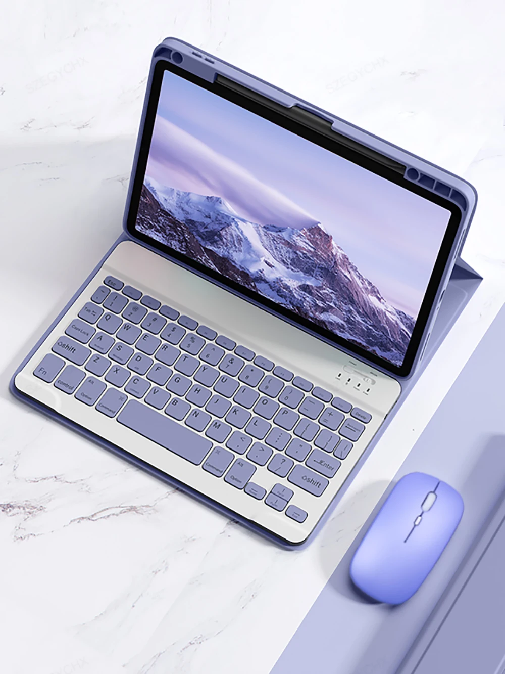 Capa sem Fio do Teclado Mágico do Mouse Estojo de Lápis para Xiaomi Pad Pro mi Pad 11 12.4 2023 Mipad 6