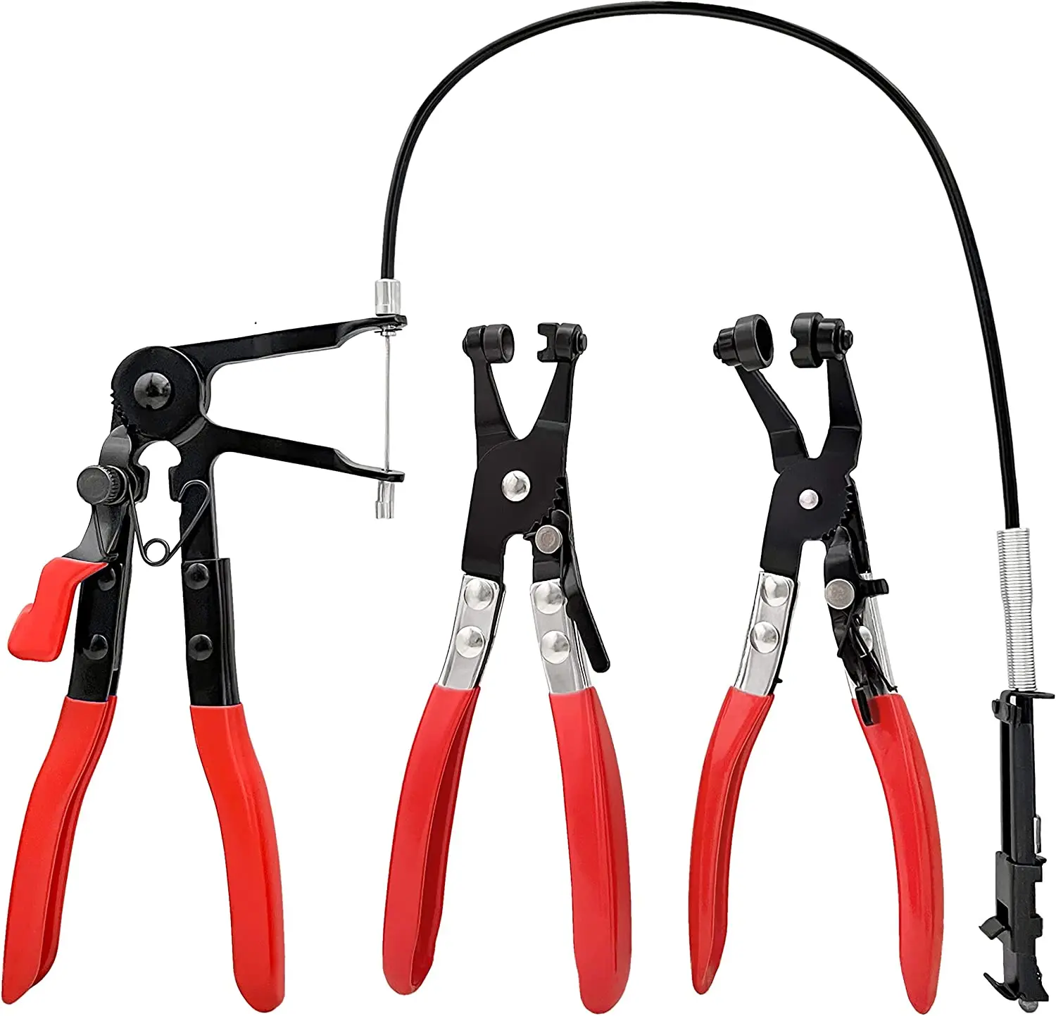 

3 шт., Зажимные клещи для шланга, комплект для удаления с длинной ручкой, пружинный шланг, Зажимные клещи для автомобильного радиатора охлаждающей жидкости
