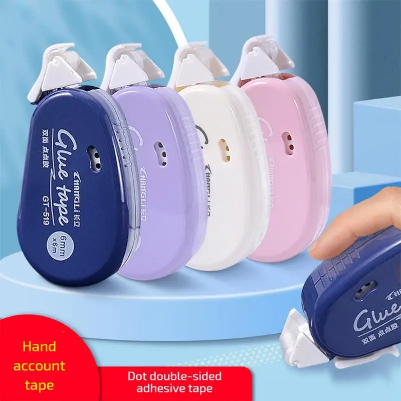 

6 м * 6 мм двухсторонний клейкий Скрапбукинг коллаж фотоальбом школьные канцелярские принадлежности ролик