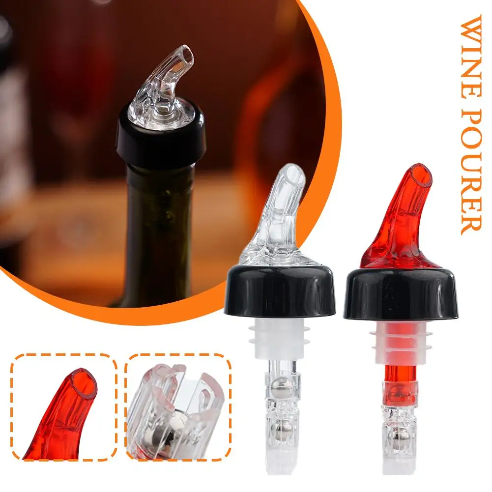 10-60ml Liquor Spirit Nip Measure Wine Shot Pourer Bar Pourer Barware Bottle Wine Bartending Quantitative Dispenser Accesso G4Y7