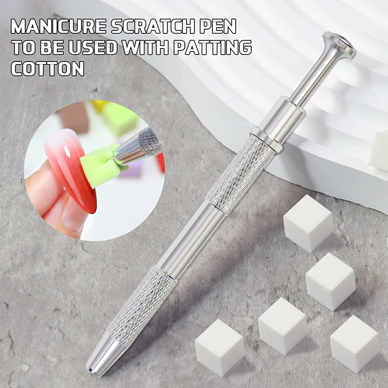 

Мягкие губки для дизайна ногтей в душе, искусственные разноцветные губки для маникюра, творческий инструмент для захвата ногтей