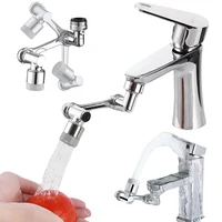 Faucet Extender 1080° Swivel Water Tap Nozzle Faucet Sprayer Universal Bathroom Mixer Aerator 2 Spray Modes Kitchen Sink Faucet 1
