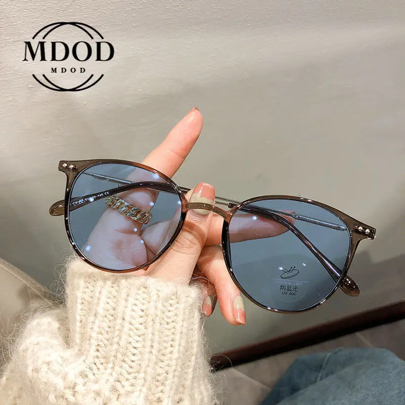 

Фотохромные солнцезащитные очки с защитой от сисветильник, очки для чтения для женщин, полноразмерные очки с цветными линзами от 0 до-6,0