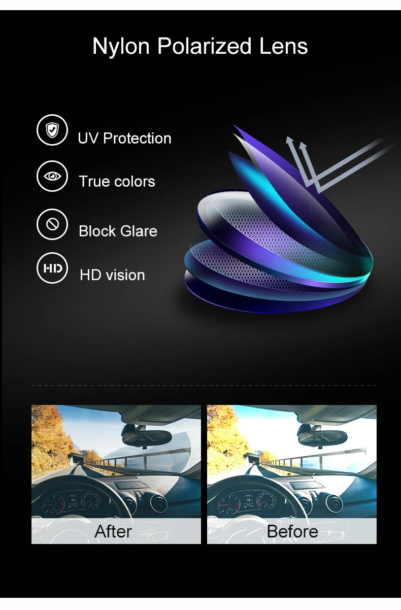 Krasivyy Women's Rimless Oval Screwless Titanium Sunglasses 6