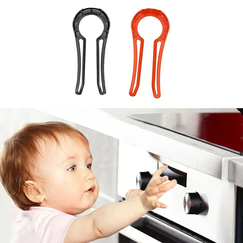 

1/5PCS Stove Handle Lock Gas Stove Knob Locks Baby Proof Oven Knob Lid Lock Childproof Gas Stove Knob Covers Childproofing Tools