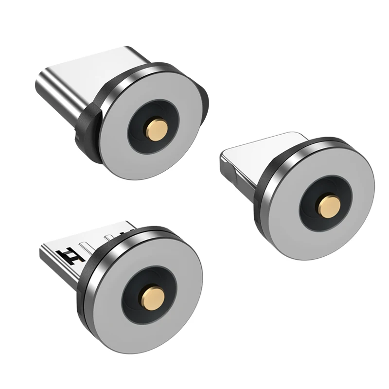

5pcs Magnetic plug connector, C-type universal round magnetic wire, spare parts for mini USB magnets for mobile phones