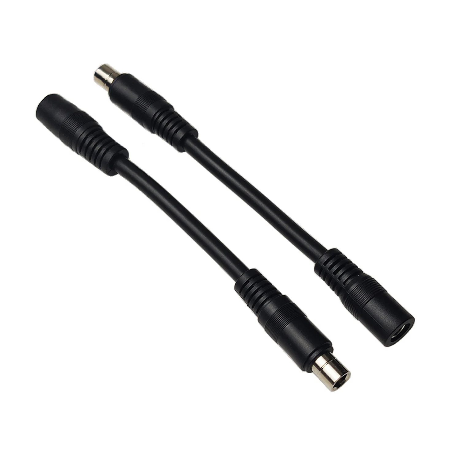 QIANRENON 5.5mm x 2.1mm DC naar 45A Connector Zonnepaneel Connector Adapter Kabel 16AWG Mannelijke Stekker Verbinden Draagbare Generator Backup Batterij & Opvouwbaar Zonnepaneel 3.9ft/1.2m