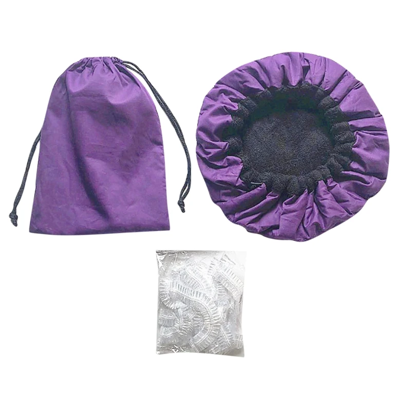 Flaxseed Care Cap Microwave Heating Steaming Cap Hair Care Baked Oil Heating