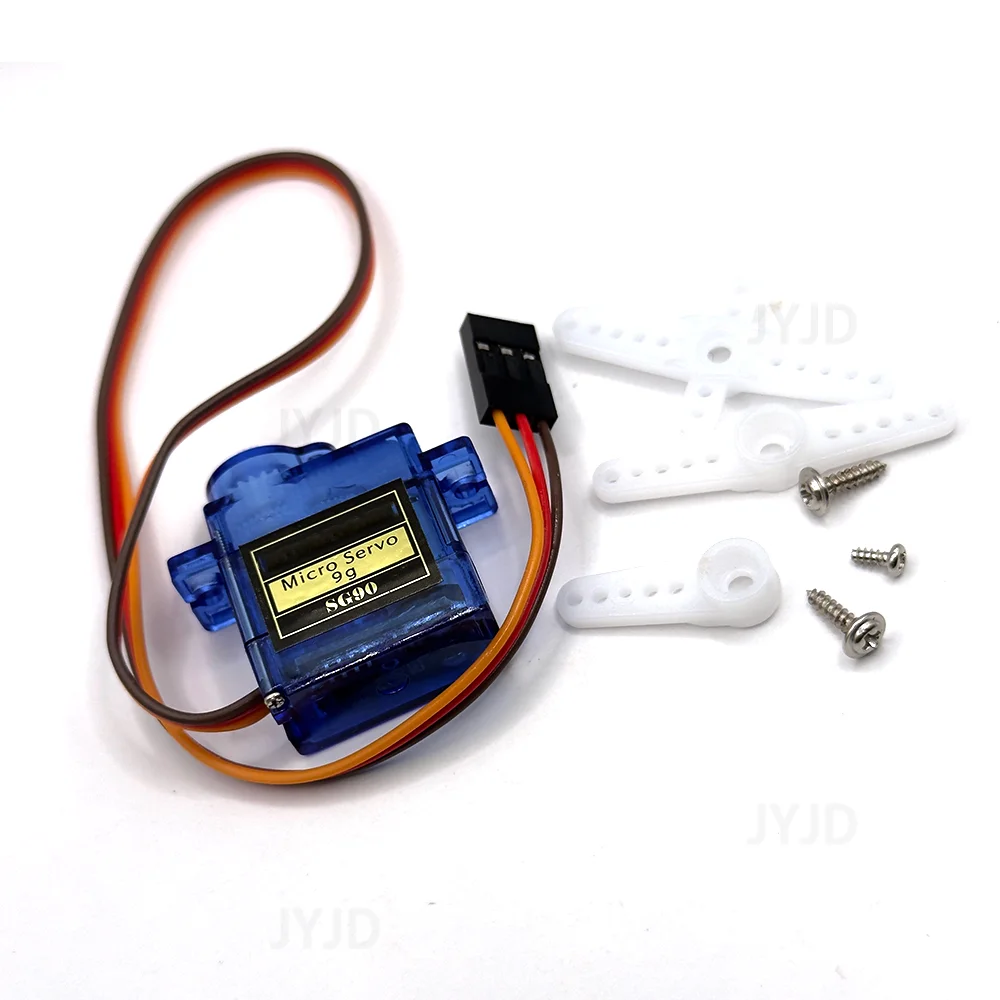 Deux micro servos SG90 9G avec bras de commande et vis