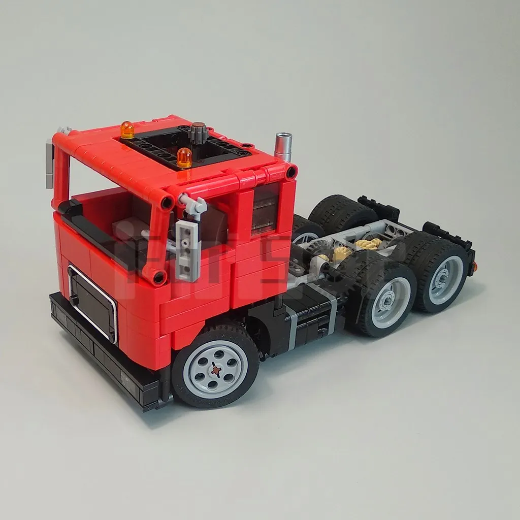 

Модель грузовика MOC-56155 MAN 19 от Anton Kablash, сращенная игрушка-головоломка, подарок для детей