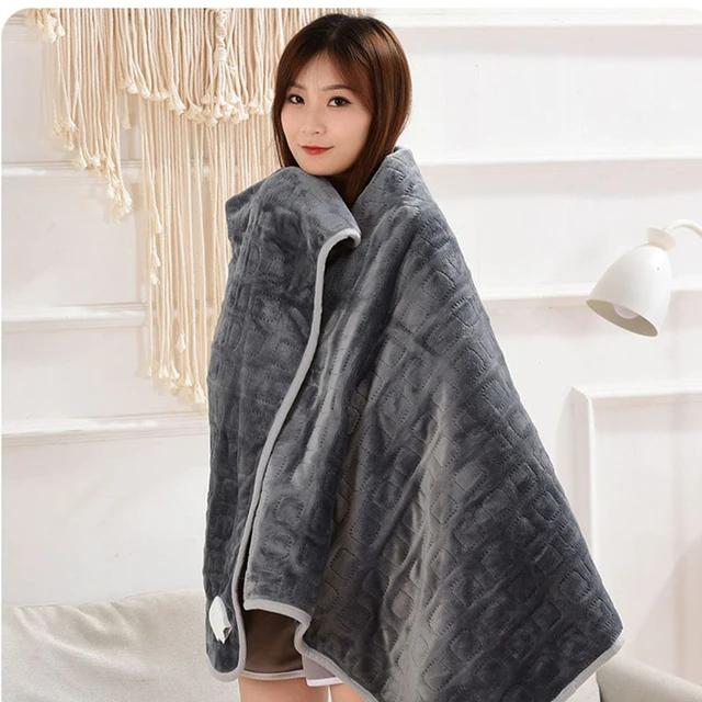 Heating Heated Throw Blanket Electric Winter Warm Rainbow Electric Blanket  220/110V Thicker Smart Bed Office Furniture XF20XP - AliExpress