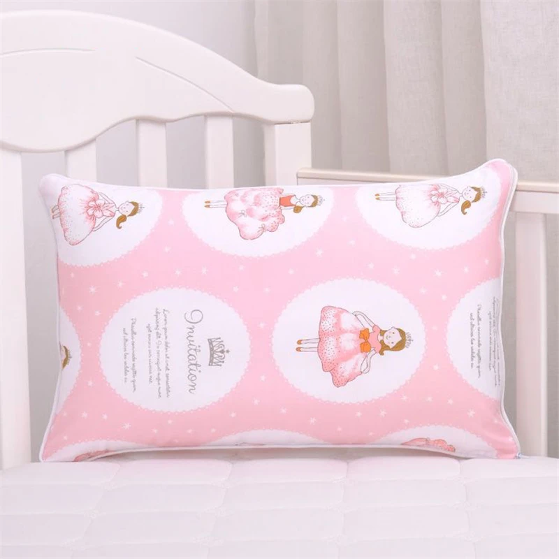 Children Four Seasons Pure Cotton Pillowcase Boys Girls Universal Pillow Protector Cover Cartoon Baby Bedding Decor Pillowcase