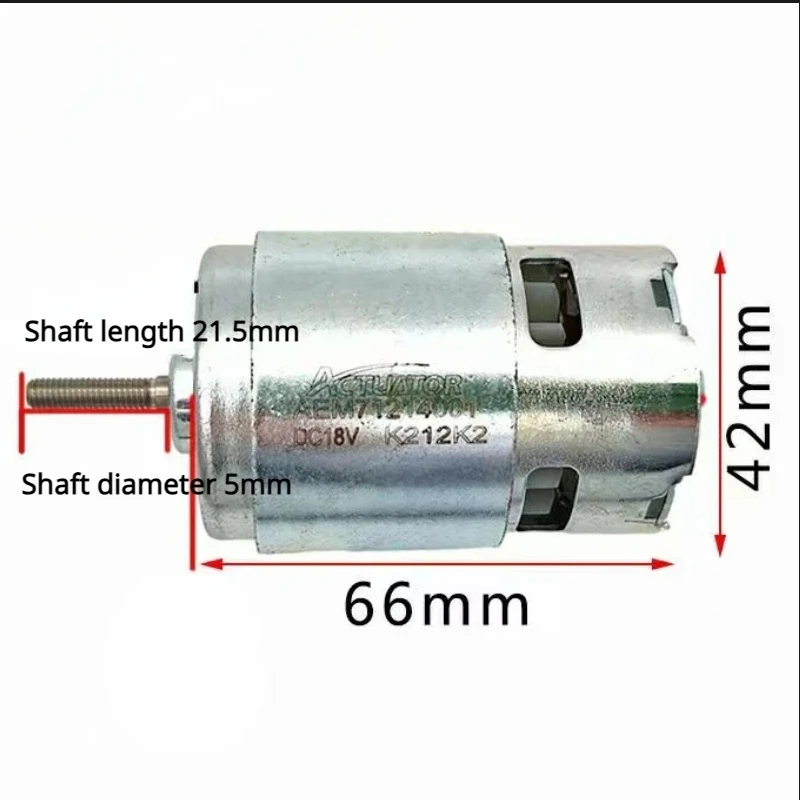 775 DC Motor 18V 120W ball bearing Large Torque High Power Low Noise Gear Motor Electronic Component Motor