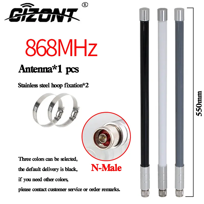 868MHz Fiberglass Antenna Outdoor OMNI Antenna 868 MHz Helium Bobcat Miner  Hotspot Antennas for Meshtastic Lorawan Long Range N - Image 11
