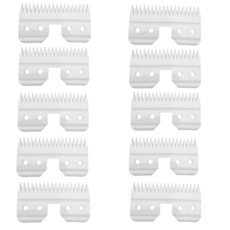 Fast Feed Replacement Ceramic Blades 18 Teeth For Oster Clippers A5
